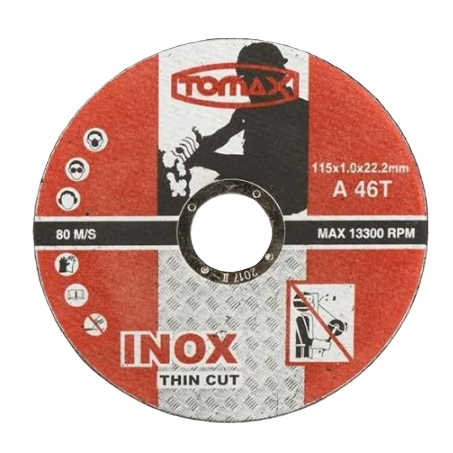 TOMAX İNOX KESİCİ 180MM (25)